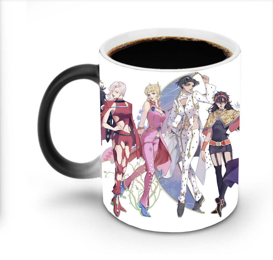 （画像用） ジョジョの奇妙な冒険 JoJo's Bizarre Adventure 温度変色マグカップ