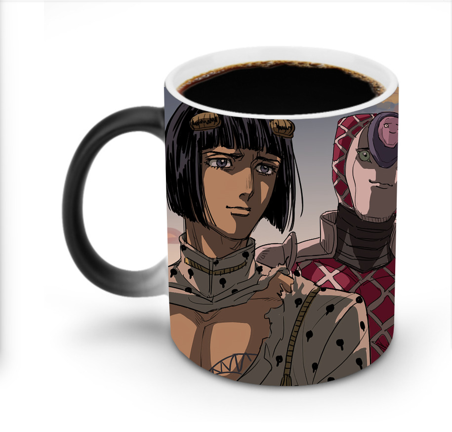 （画像用） ジョジョの奇妙な冒険 JoJo's Bizarre Adventure 温度変色マグカップ