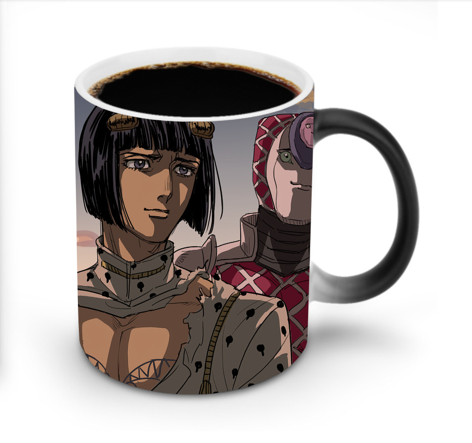 （画像用） ジョジョの奇妙な冒険 JoJo's Bizarre Adventure 温度変色マグカップ