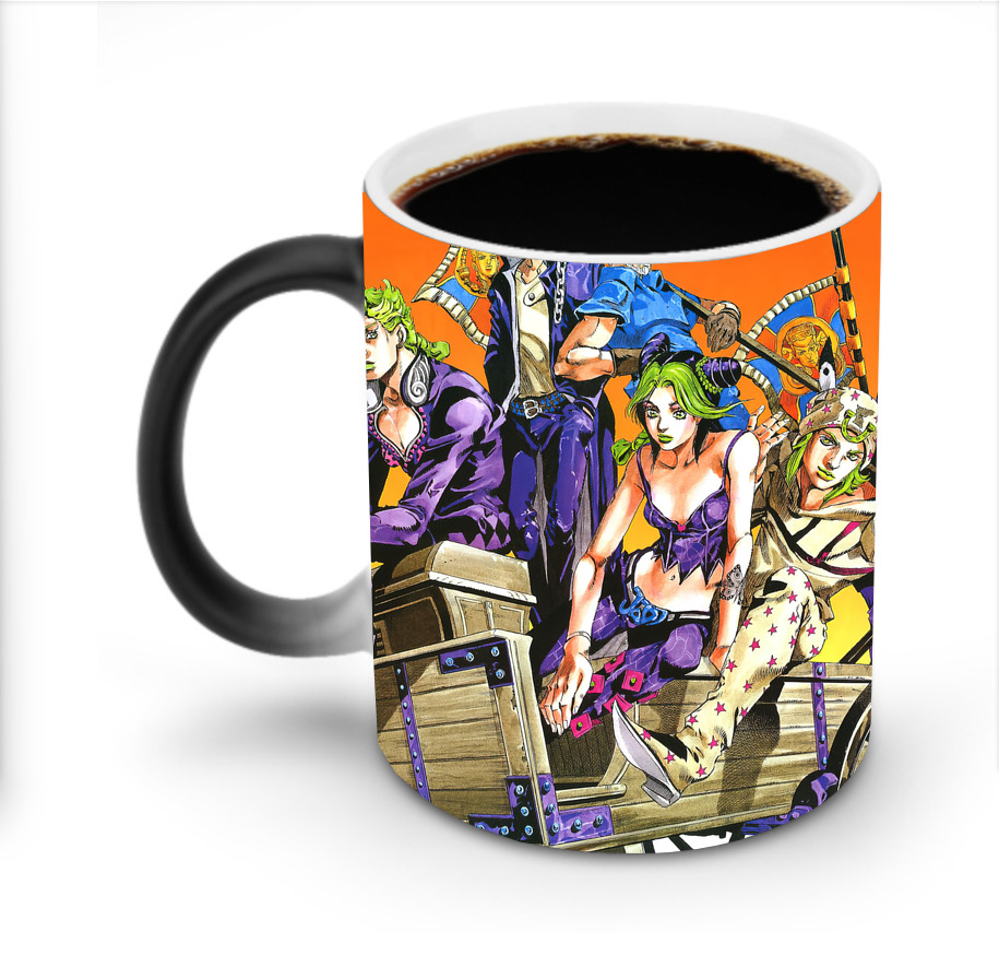 （画像用） ジョジョの奇妙な冒険 JoJo's Bizarre Adventure 温度変色マグカップ