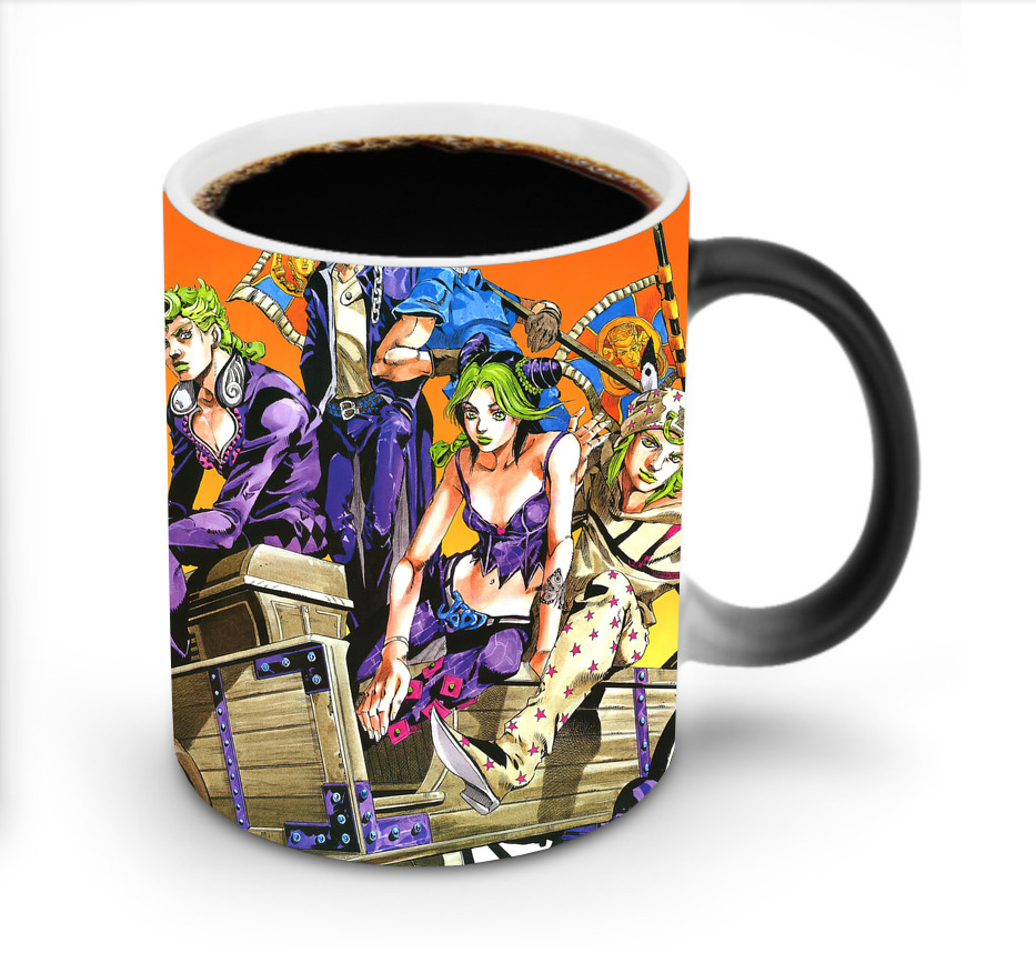 （画像用） ジョジョの奇妙な冒険 JoJo's Bizarre Adventure 温度変色マグカップ
