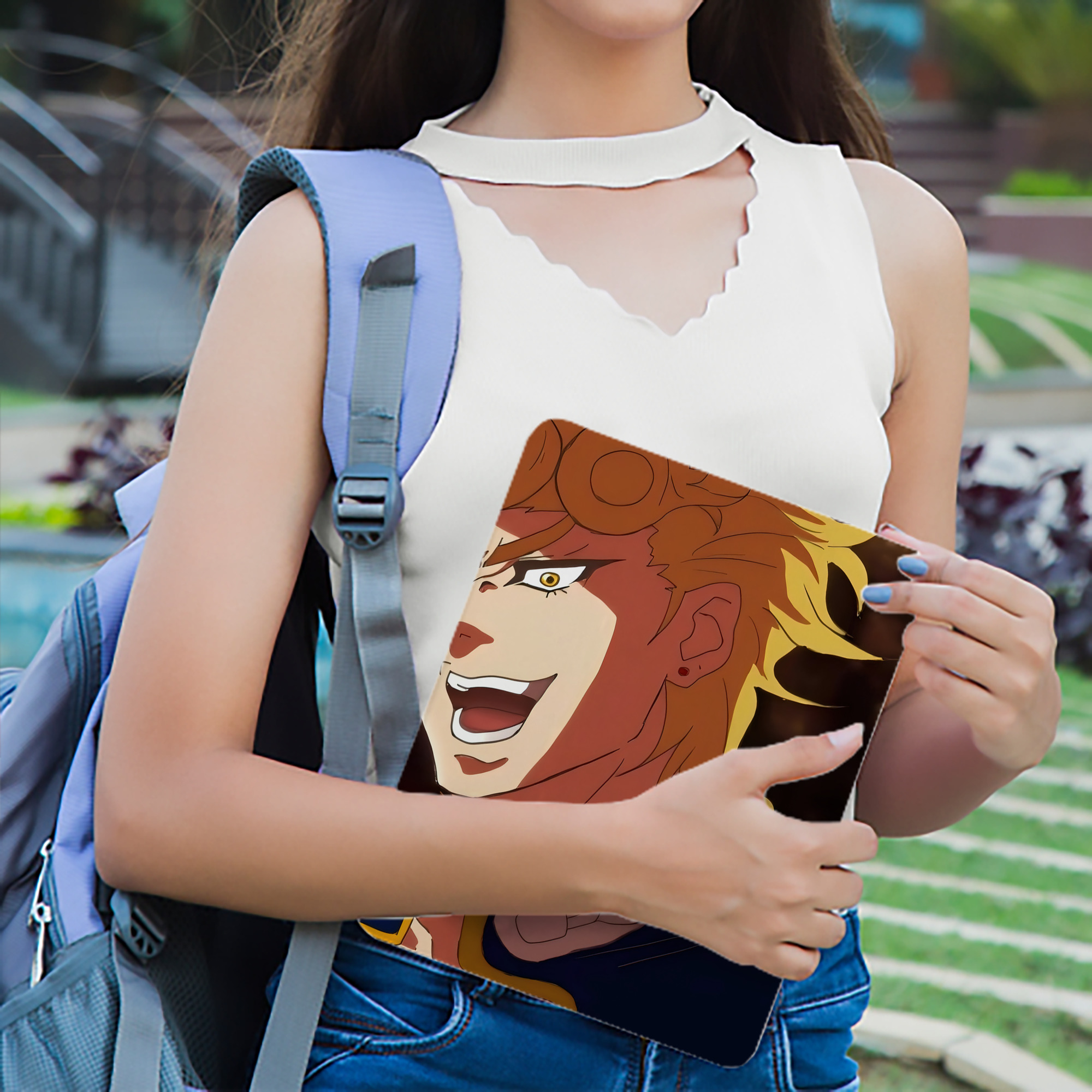 ジョジョの奇妙な冒険 JoJo's Bizarre Adventure IPad ケース ブック型 PUレザー TPU 耐衝撃 軽量 薄型 ペン収納なし 全面保護 IPad 各モデル対応