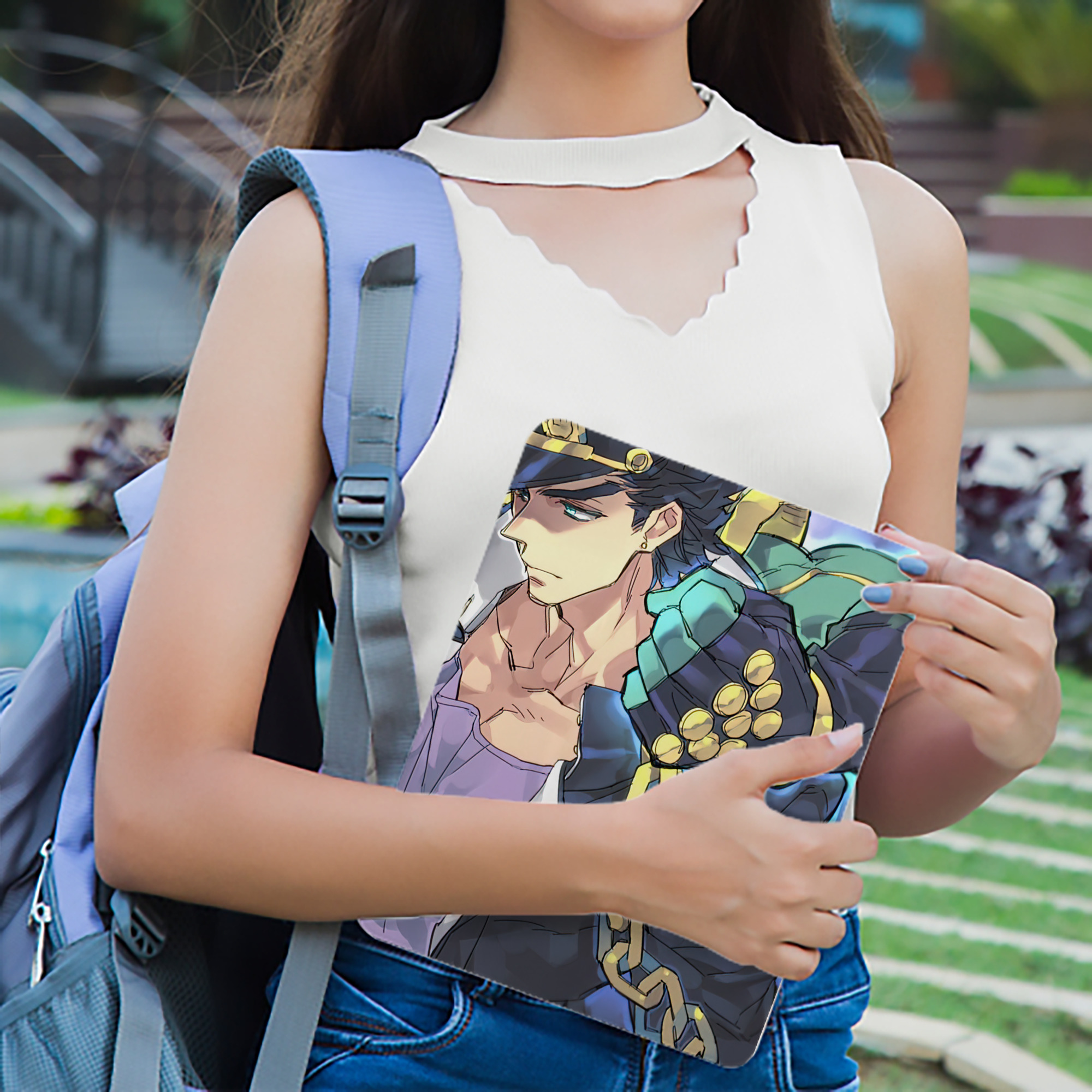 ジョジョの奇妙な冒険 JoJo's Bizarre Adventure IPad ケース ブック型 PUレザー TPU 耐衝撃 軽量 薄型 ペン収納なし 全面保護 IPad 各モデル対応