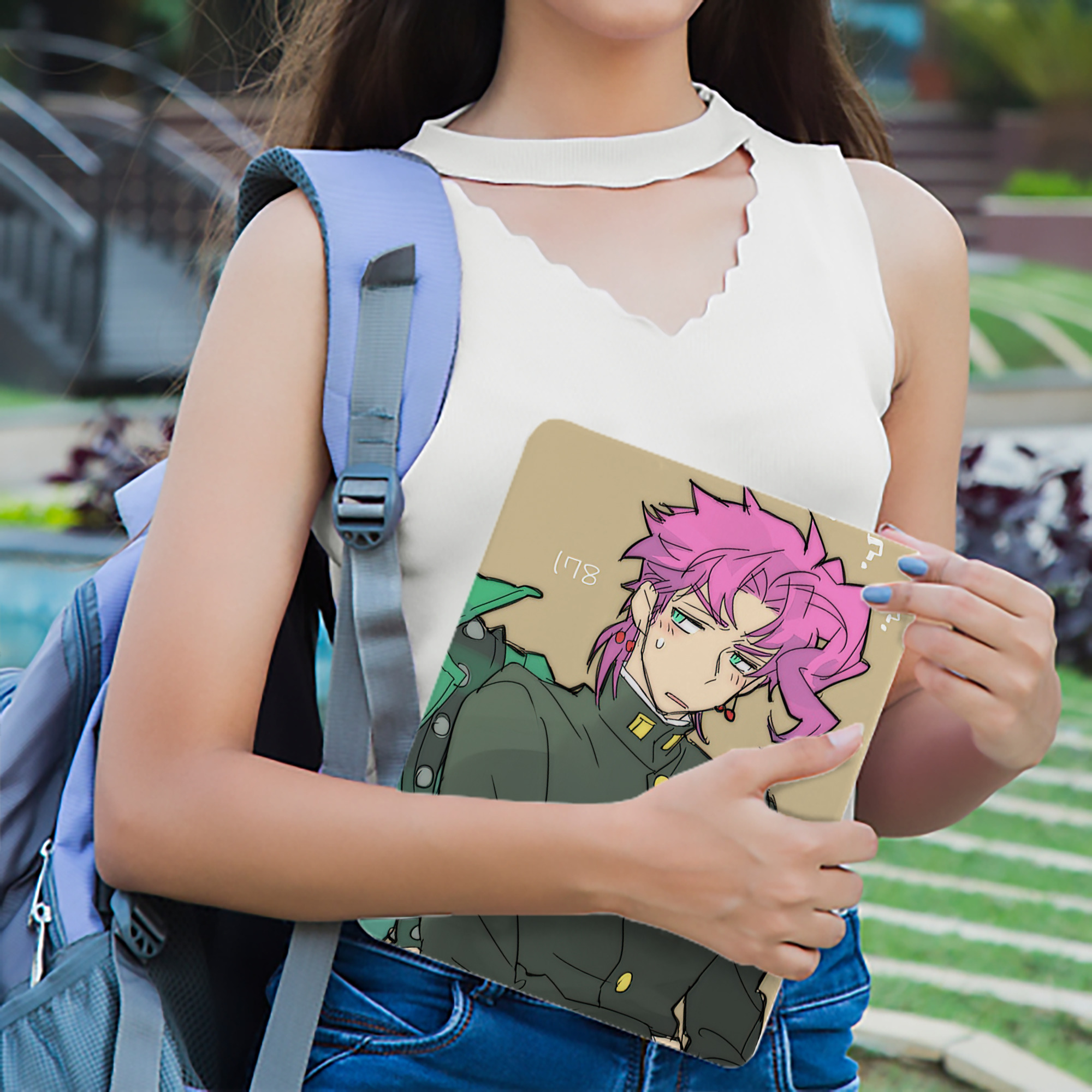 ジョジョの奇妙な冒険 JoJo's Bizarre Adventure IPad ケース ブック型 PUレザー TPU 耐衝撃 軽量 薄型 ペン収納なし 全面保護 IPad 各モデル対応