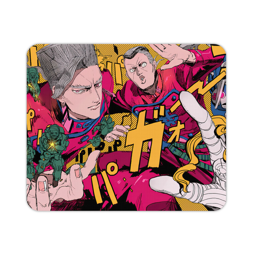 （画像用） ジョジョの奇妙な冒険 JoJo's Bizarre Adventure マウスパッド ステッチ加工 ラバー素材 防水 滑り止め 超薄型 ゲーミング/オフィス対応