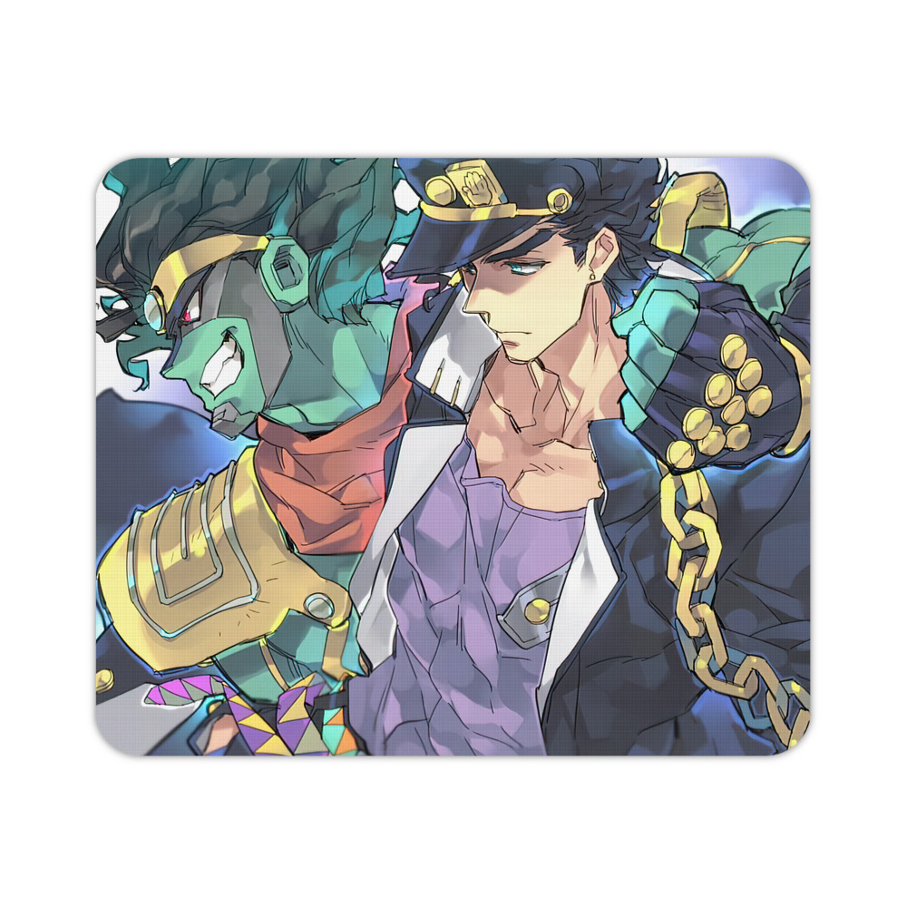 （画像用） ジョジョの奇妙な冒険 JoJo's Bizarre Adventure マウスパッド ステッチ加工 ラバー素材 防水 滑り止め 超薄型 ゲーミング/オフィス対応