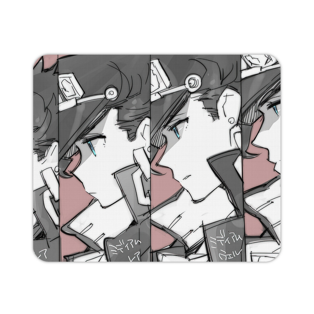 （画像用） ジョジョの奇妙な冒険 JoJo's Bizarre Adventure マウスパッド ステッチ加工 ラバー素材 防水 滑り止め 超薄型 ゲーミング/オフィス対応