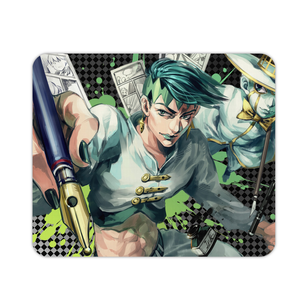 （画像用） ジョジョの奇妙な冒険 JoJo's Bizarre Adventure マウスパッド ステッチ加工 ラバー素材 防水 滑り止め 超薄型 ゲーミング/オフィス対応