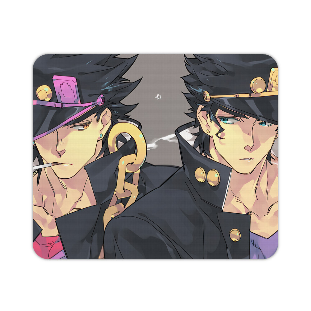 （画像用） ジョジョの奇妙な冒険 JoJo's Bizarre Adventure マウスパッド ステッチ加工 ラバー素材 防水 滑り止め 超薄型 ゲーミング/オフィス対応