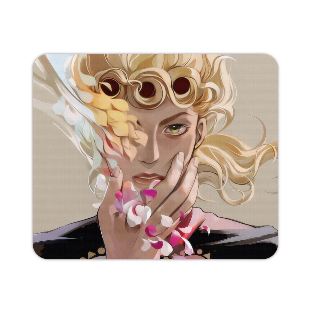 （画像用） ジョジョの奇妙な冒険 JoJo's Bizarre Adventure マウスパッド ステッチ加工 ラバー素材 防水 滑り止め 超薄型 ゲーミング/オフィス対応