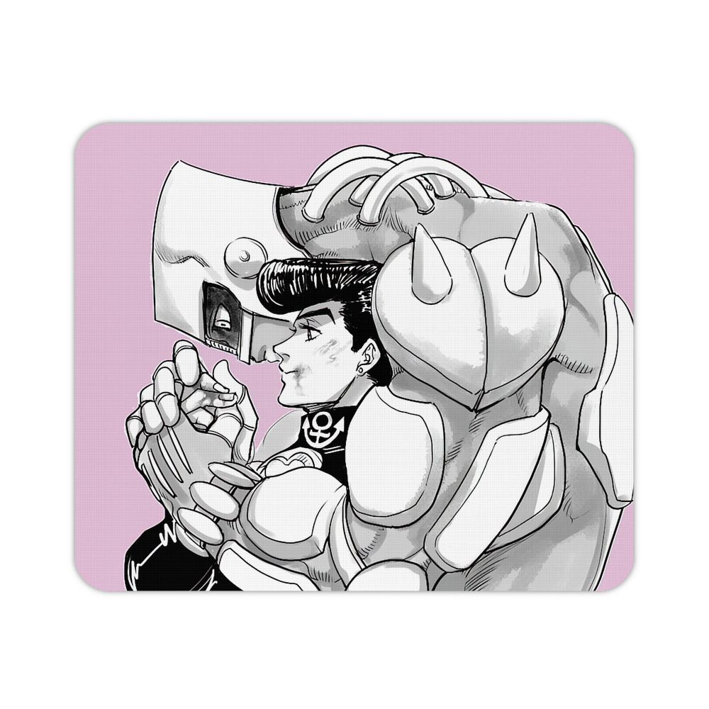 （画像用） ジョジョの奇妙な冒険 JoJo's Bizarre Adventure マウスパッド ステッチ加工 ラバー素材 防水 滑り止め 超薄型 ゲーミング/オフィス対応