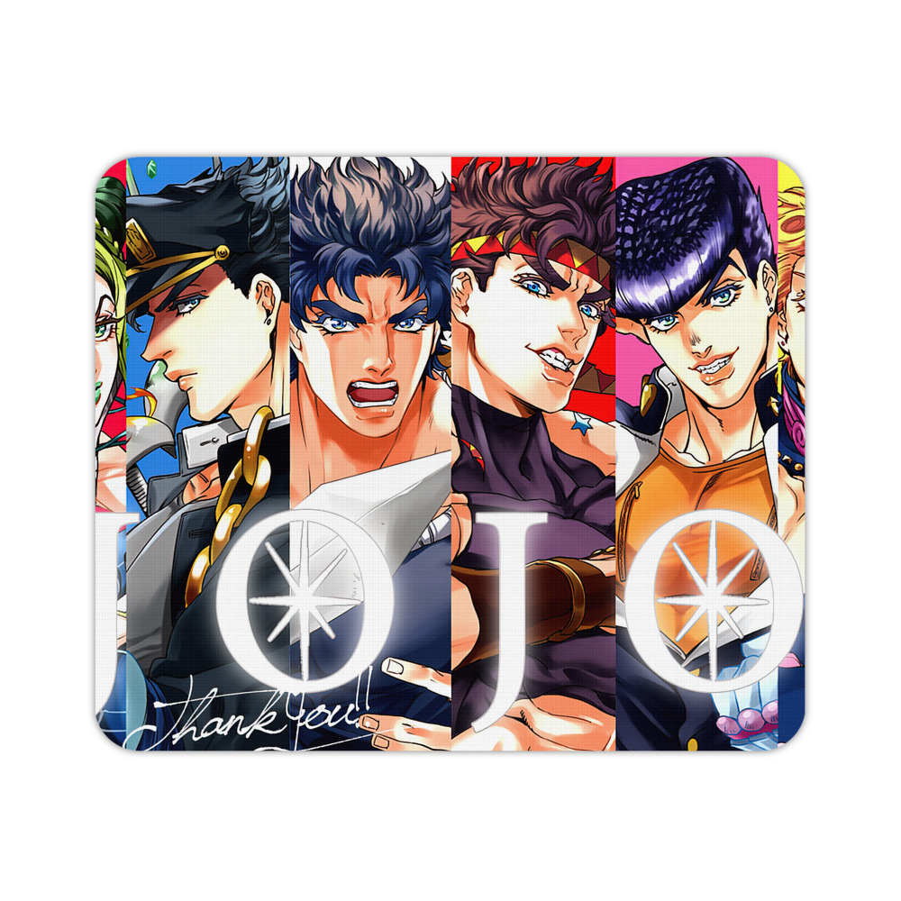 （画像用） ジョジョの奇妙な冒険 JoJo's Bizarre Adventure マウスパッド ステッチ加工 ラバー素材 防水 滑り止め 超薄型 ゲーミング/オフィス対応