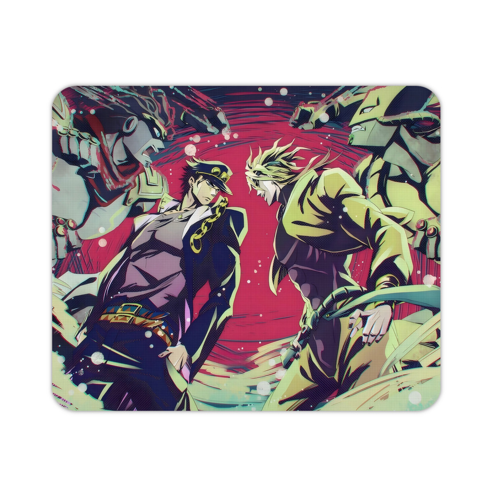 （画像用） ジョジョの奇妙な冒険 JoJo's Bizarre Adventure マウスパッド ステッチ加工 ラバー素材 防水 滑り止め 超薄型 ゲーミング/オフィス対応