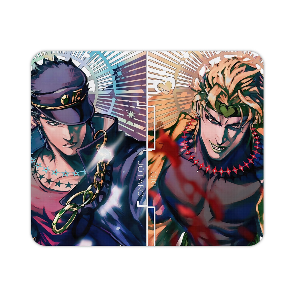 （画像用） ジョジョの奇妙な冒険 JoJo's Bizarre Adventure マウスパッド ステッチ加工 ラバー素材 防水 滑り止め 超薄型 ゲーミング/オフィス対応