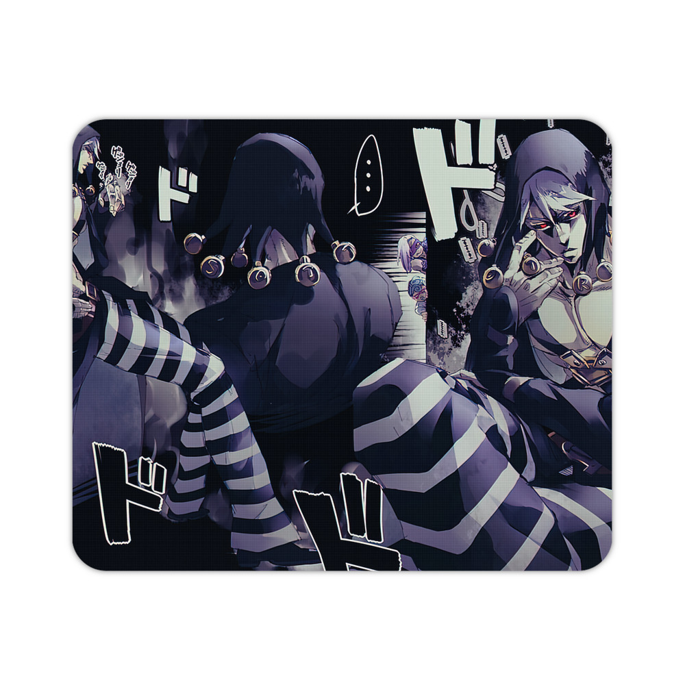 （画像用） ジョジョの奇妙な冒険 JoJo's Bizarre Adventure マウスパッド ステッチ加工 ラバー素材 防水 滑り止め 超薄型 ゲーミング/オフィス対応