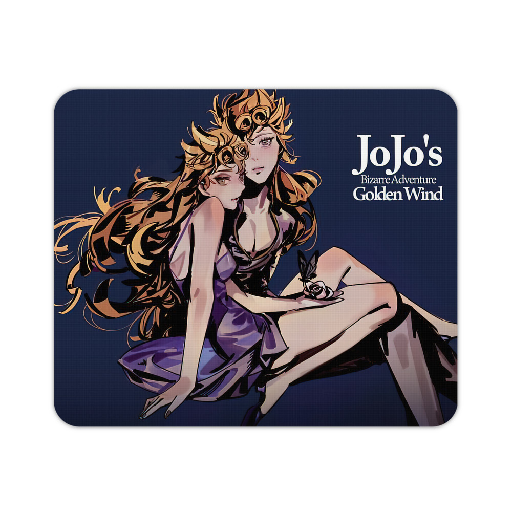 （画像用） ジョジョの奇妙な冒険 JoJo's Bizarre Adventure マウスパッド ステッチ加工 ラバー素材 防水 滑り止め 超薄型 ゲーミング/オフィス対応