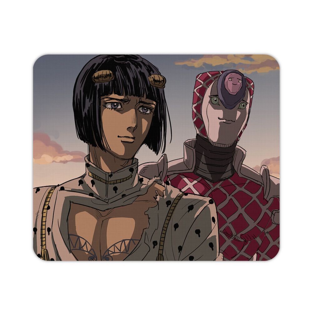 （画像用） ジョジョの奇妙な冒険 JoJo's Bizarre Adventure マウスパッド ステッチ加工 ラバー素材 防水 滑り止め 超薄型 ゲーミング/オフィス対応