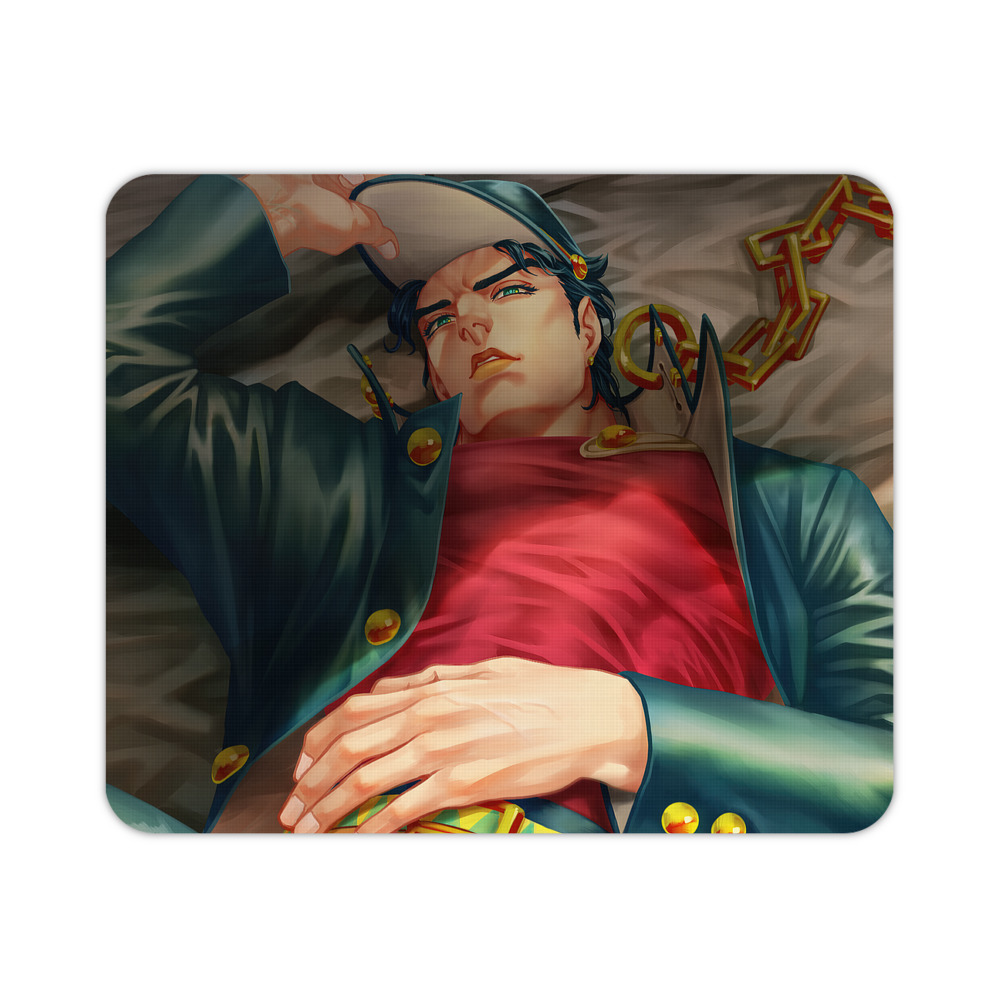 （画像用） ジョジョの奇妙な冒険 JoJo's Bizarre Adventure マウスパッド ステッチ加工 ラバー素材 防水 滑り止め 超薄型 ゲーミング/オフィス対応