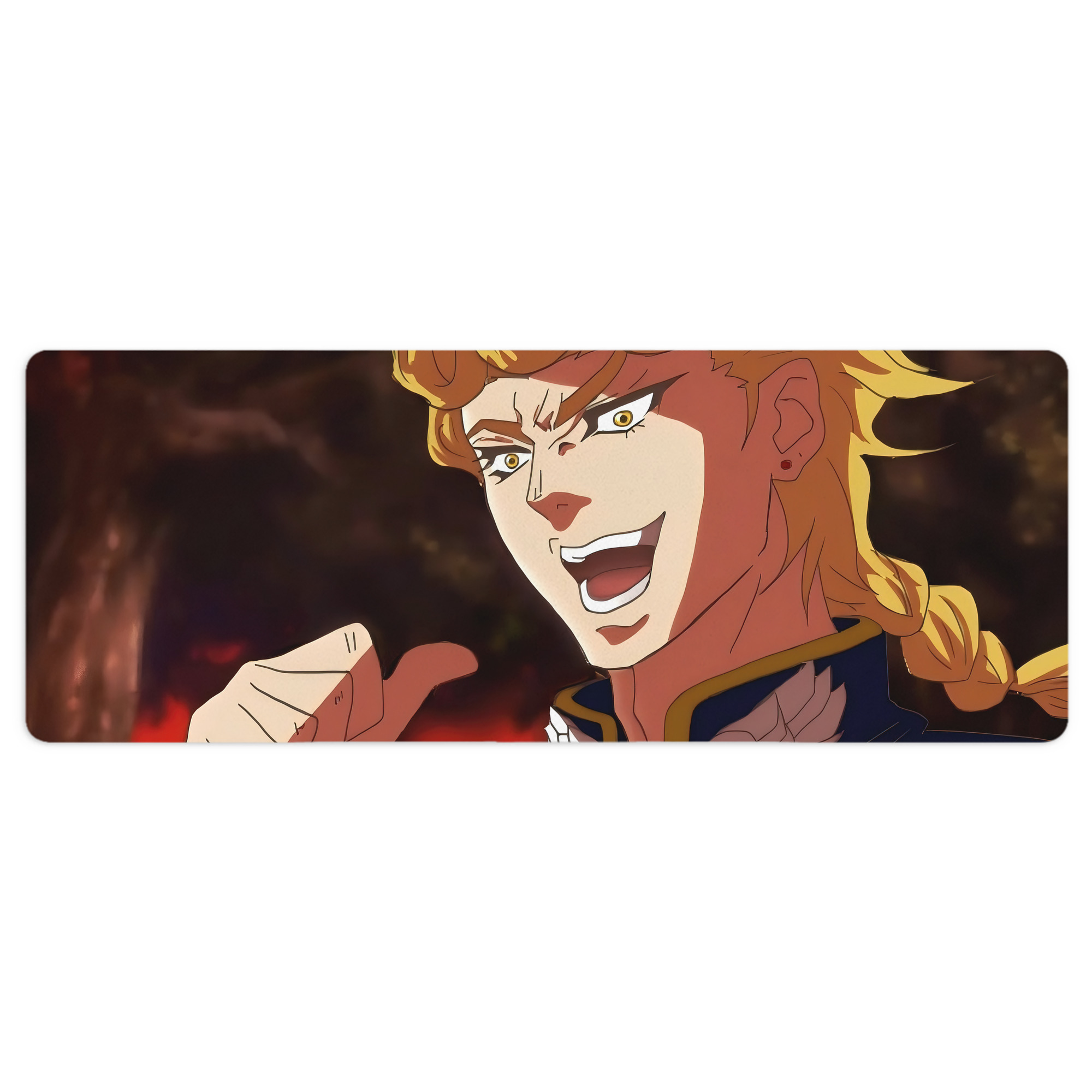 （画像用） ジョジョの奇妙な冒険 JoJo's Bizarre Adventure ステッチ加工 大判デスクマット／滑り止めマウスパッド