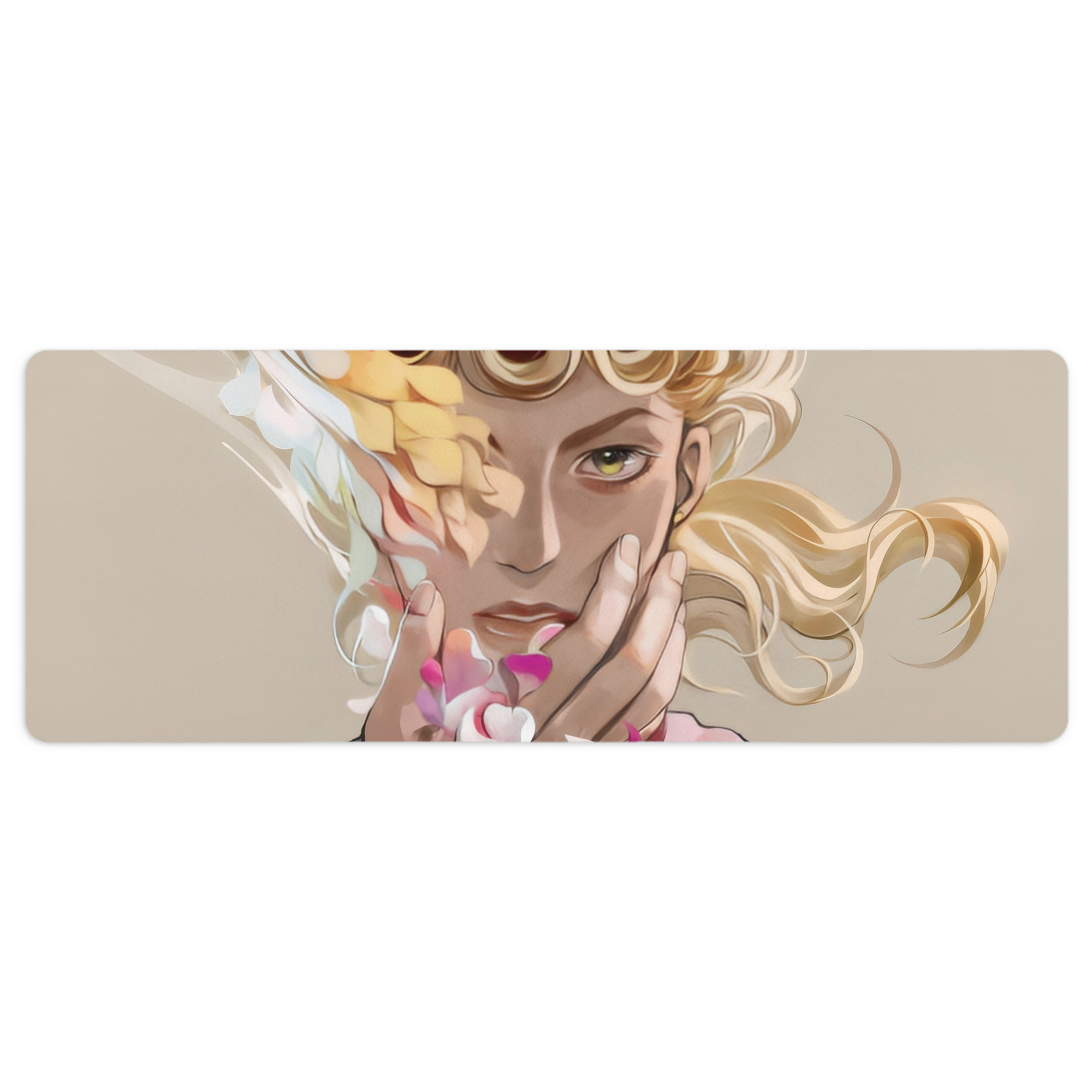 （画像用） ジョジョの奇妙な冒険 JoJo's Bizarre Adventure ステッチ加工 大判デスクマット／滑り止めマウスパッド