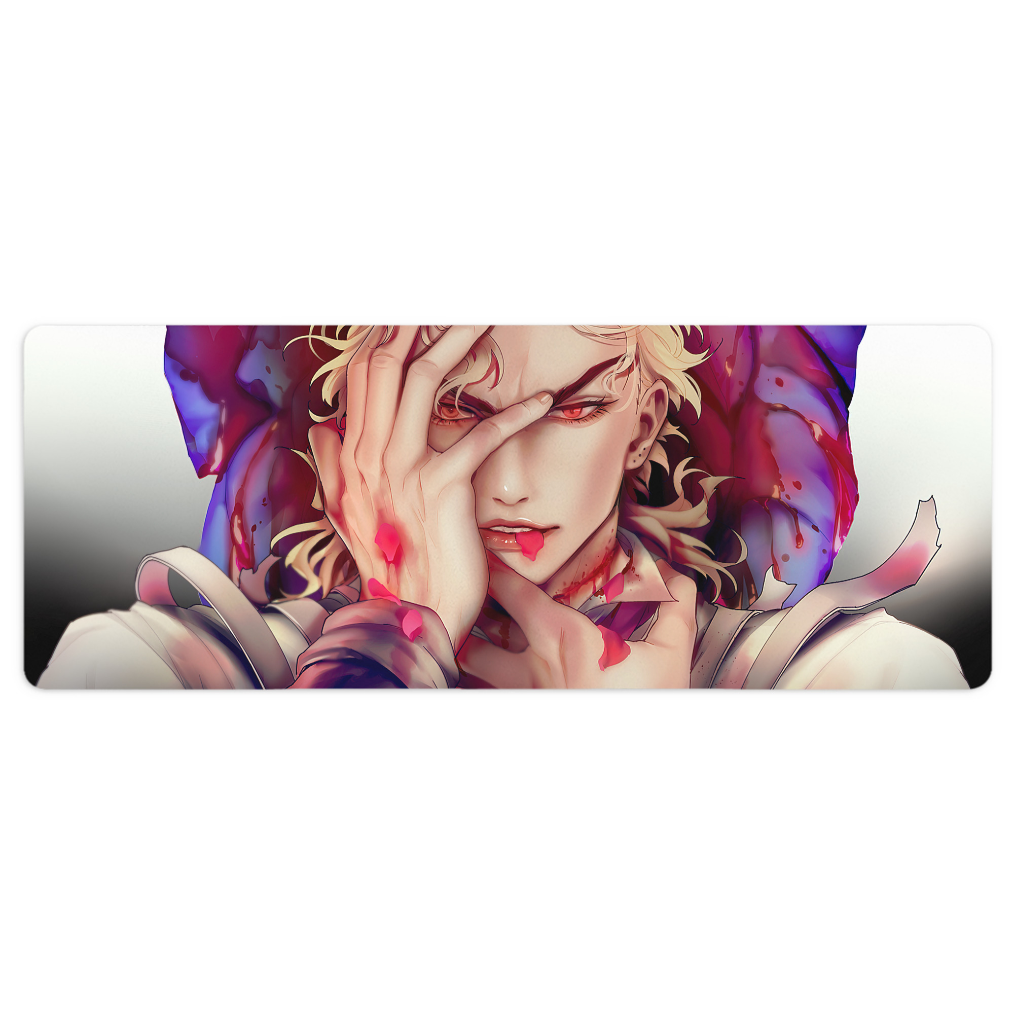 （画像用） ジョジョの奇妙な冒険 JoJo's Bizarre Adventure ステッチ加工 大判デスクマット／滑り止めマウスパッド