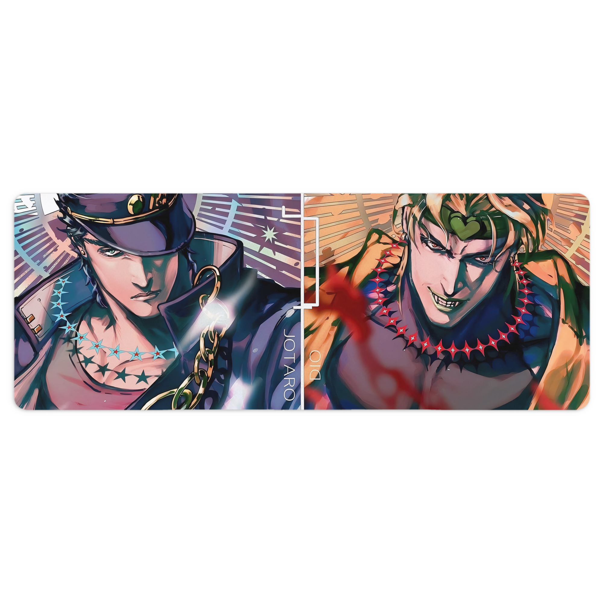 （画像用） ジョジョの奇妙な冒険 JoJo's Bizarre Adventure ステッチ加工 大判デスクマット／滑り止めマウスパッド
