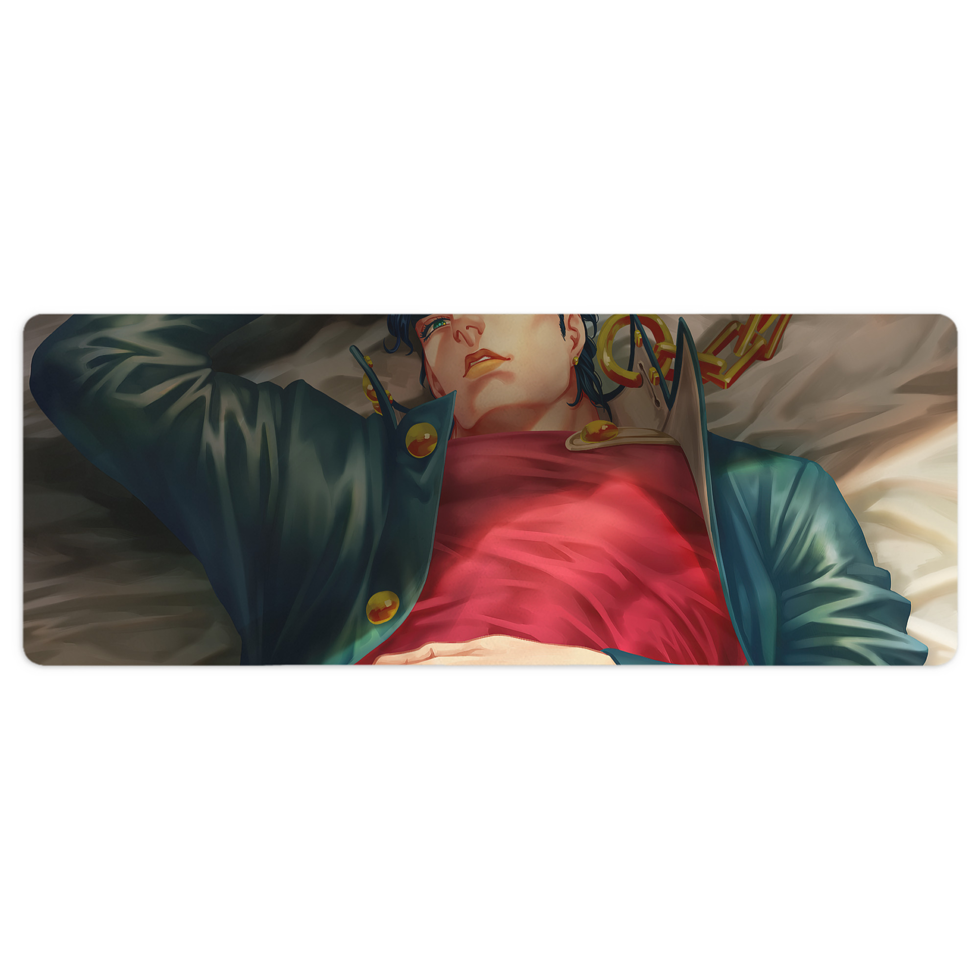 （画像用） ジョジョの奇妙な冒険 JoJo's Bizarre Adventure ステッチ加工 大判デスクマット／滑り止めマウスパッド