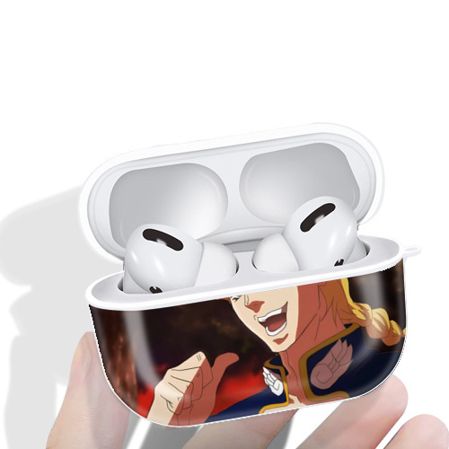 ジョジョの奇妙な冒険 JoJo's Bizarre Adventure 【AirPods Pro用】ハードシェル保護ケース 耐衝撃・防指紋・カラビナ付き商品仕様