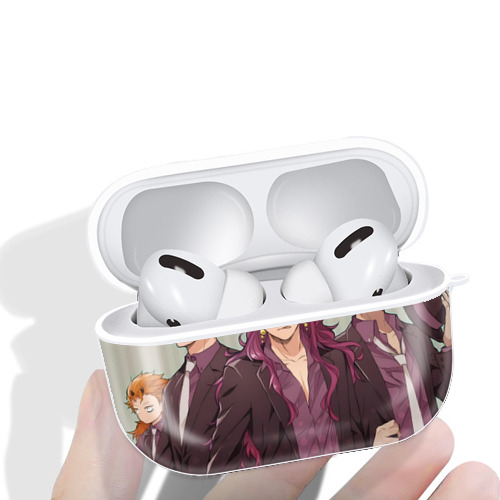 ジョジョの奇妙な冒険 JoJo's Bizarre Adventure 【AirPods Pro用】ハードシェル保護ケース 耐衝撃・防指紋・カラビナ付き商品仕様
