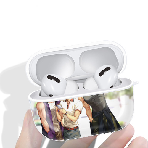 ジョジョの奇妙な冒険 JoJo's Bizarre Adventure 【AirPods Pro用】ハードシェル保護ケース 耐衝撃・防指紋・カラビナ付き商品仕様