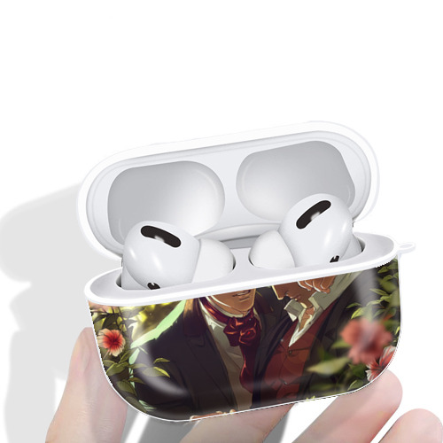 ジョジョの奇妙な冒険 JoJo's Bizarre Adventure 【AirPods Pro用】ハードシェル保護ケース 耐衝撃・防指紋・カラビナ付き商品仕様
