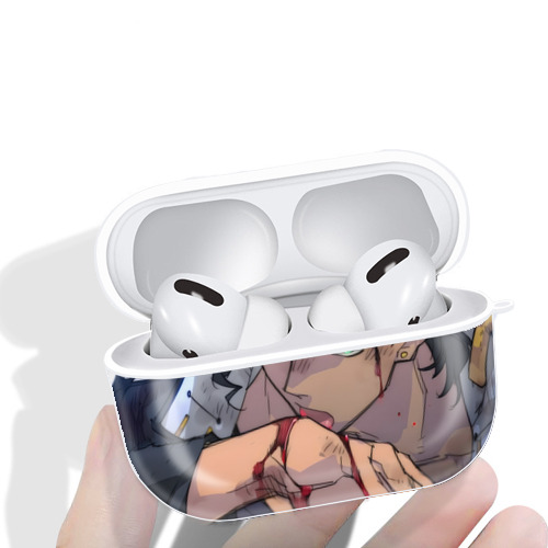 ジョジョの奇妙な冒険 JoJo's Bizarre Adventure 【AirPods Pro用】ハードシェル保護ケース 耐衝撃・防指紋・カラビナ付き商品仕様