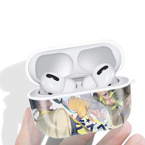 ジョジョの奇妙な冒険 JoJo's Bizarre Adventure 【AirPods Pro用】ハードシェル保護ケース 耐衝撃・防指紋・カラビナ付き商品仕様