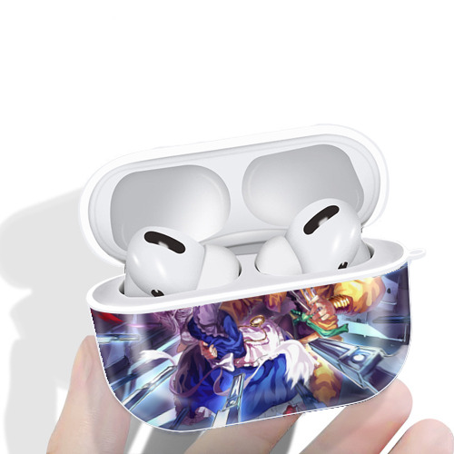 ジョジョの奇妙な冒険 JoJo's Bizarre Adventure 【AirPods Pro用】ハードシェル保護ケース 耐衝撃・防指紋・カラビナ付き商品仕様