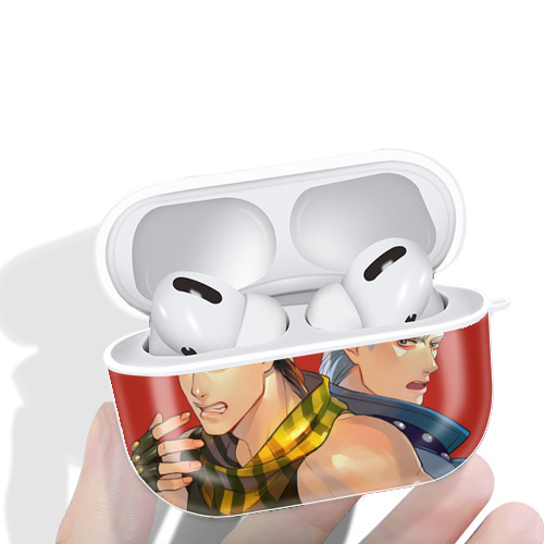 ジョジョの奇妙な冒険 JoJo's Bizarre Adventure 【AirPods Pro用】ハードシェル保護ケース 耐衝撃・防指紋・カラビナ付き商品仕様