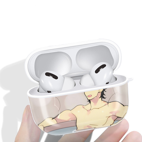 ジョジョの奇妙な冒険 JoJo's Bizarre Adventure 【AirPods Pro用】ハードシェル保護ケース 耐衝撃・防指紋・カラビナ付き商品仕様
