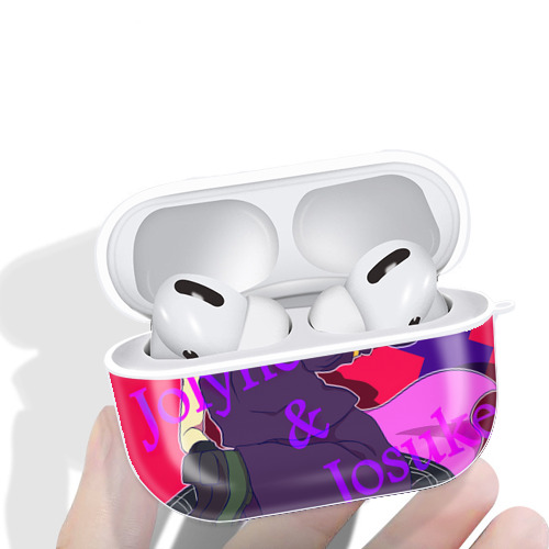 ジョジョの奇妙な冒険 JoJo's Bizarre Adventure 【AirPods Pro用】ハードシェル保護ケース 耐衝撃・防指紋・カラビナ付き商品仕様