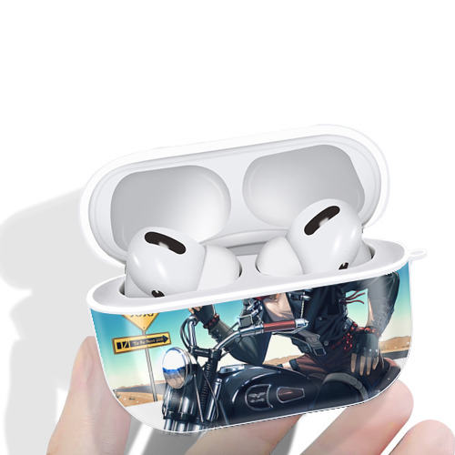 ジョジョの奇妙な冒険 JoJo's Bizarre Adventure 【AirPods Pro用】ハードシェル保護ケース 耐衝撃・防指紋・カラビナ付き商品仕様