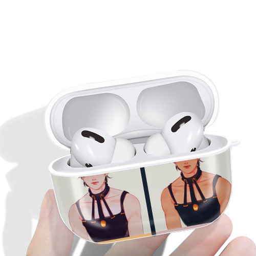 ジョジョの奇妙な冒険 JoJo's Bizarre Adventure 【AirPods Pro用】ハードシェル保護ケース 耐衝撃・防指紋・カラビナ付き商品仕様