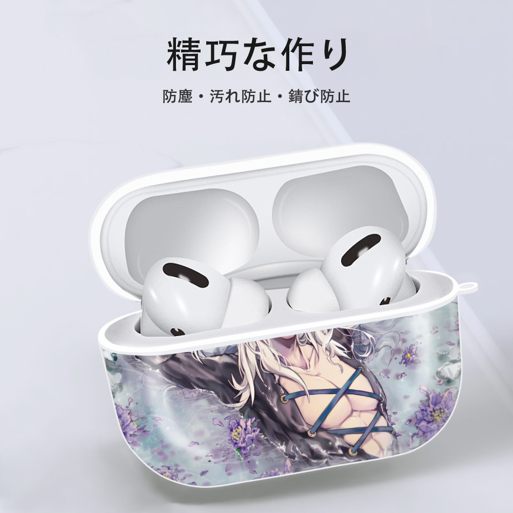 ジョジョの奇妙な冒険 JoJo's Bizarre Adventure 【AirPods Pro用】ハードシェル保護ケース 耐衝撃・防指紋・カラビナ付き商品仕様