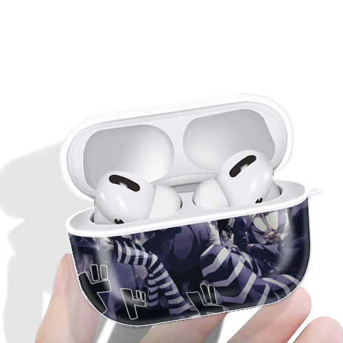 ジョジョの奇妙な冒険 JoJo's Bizarre Adventure 【AirPods Pro用】ハードシェル保護ケース 耐衝撃・防指紋・カラビナ付き商品仕様