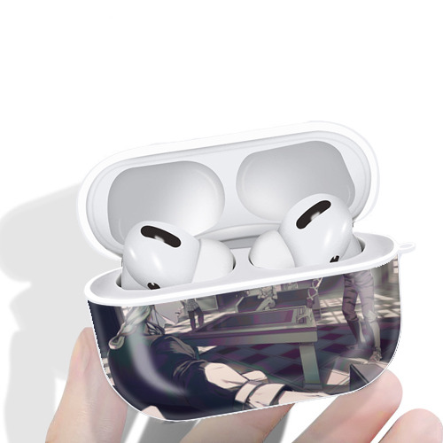 ジョジョの奇妙な冒険 JoJo's Bizarre Adventure 【AirPods Pro用】ハードシェル保護ケース 耐衝撃・防指紋・カラビナ付き商品仕様