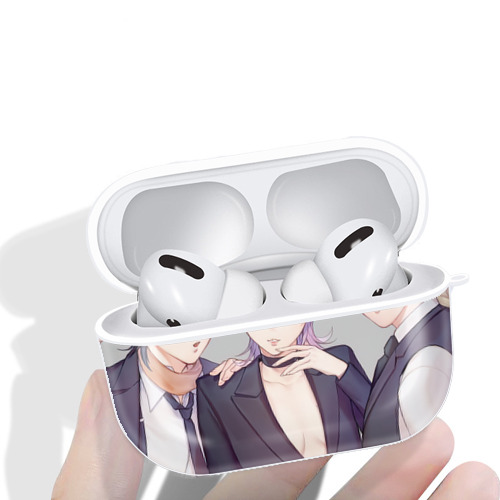 ジョジョの奇妙な冒険 JoJo's Bizarre Adventure 【AirPods Pro用】ハードシェル保護ケース 耐衝撃・防指紋・カラビナ付き商品仕様