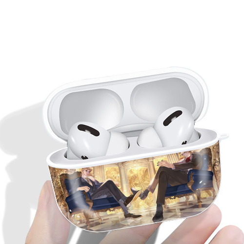 ジョジョの奇妙な冒険 JoJo's Bizarre Adventure 【AirPods Pro用】ハードシェル保護ケース 耐衝撃・防指紋・カラビナ付き商品仕様