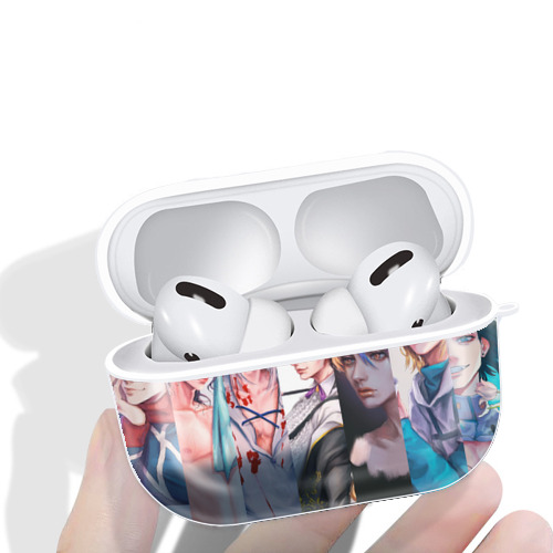 ジョジョの奇妙な冒険 JoJo's Bizarre Adventure 【AirPods Pro用】ハードシェル保護ケース 耐衝撃・防指紋・カラビナ付き商品仕様