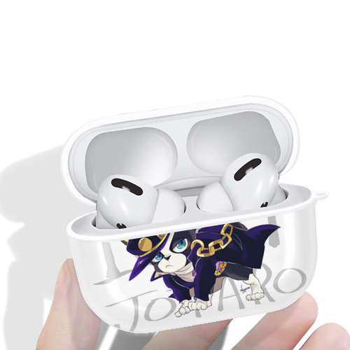 ジョジョの奇妙な冒険 JoJo's Bizarre Adventure 【AirPods Pro用】ハードシェル保護ケース 耐衝撃・防指紋・カラビナ付き商品仕様