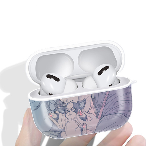 ジョジョの奇妙な冒険 JoJo's Bizarre Adventure 【AirPods Pro用】ハードシェル保護ケース 耐衝撃・防指紋・カラビナ付き商品仕様