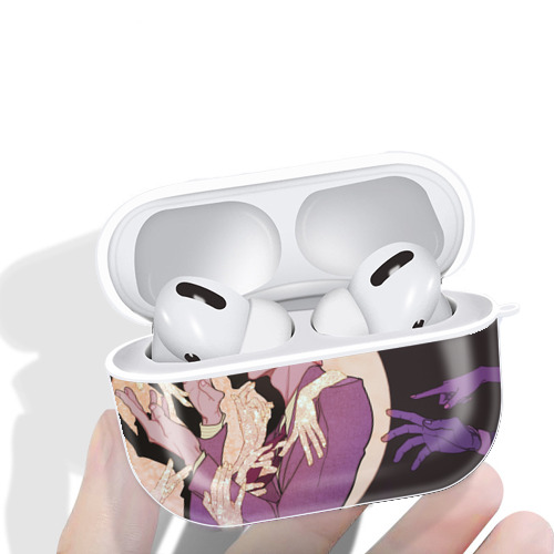 ジョジョの奇妙な冒険 JoJo's Bizarre Adventure 【AirPods Pro用】ハードシェル保護ケース 耐衝撃・防指紋・カラビナ付き商品仕様