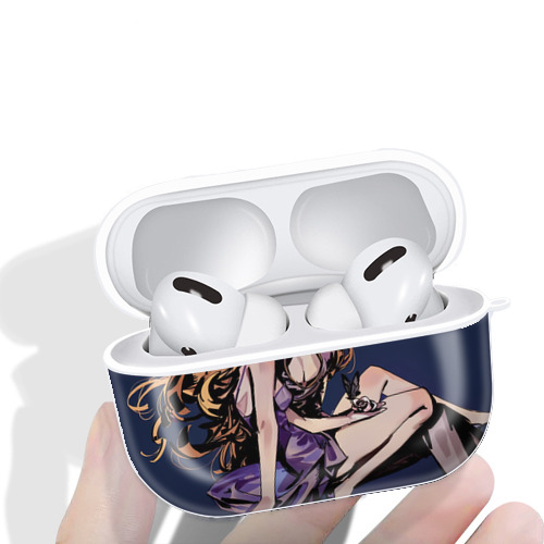 ジョジョの奇妙な冒険 JoJo's Bizarre Adventure 【AirPods Pro用】ハードシェル保護ケース 耐衝撃・防指紋・カラビナ付き商品仕様