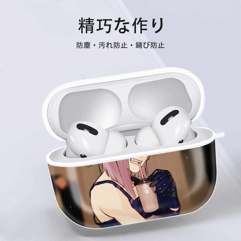 ジョジョの奇妙な冒険 JoJo's Bizarre Adventure 【AirPods Pro用】ハードシェル保護ケース 耐衝撃・防指紋・カラビナ付き商品仕様